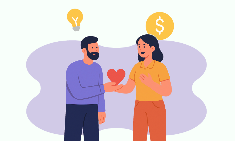 Illustration confiance client